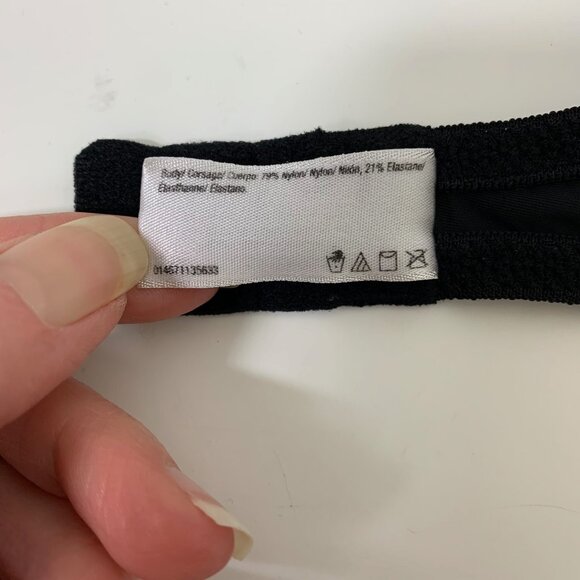 Maidenform One Fab Fit Everyday Demi Underwire Bra Black - Size 34B - Picture 5 of 7